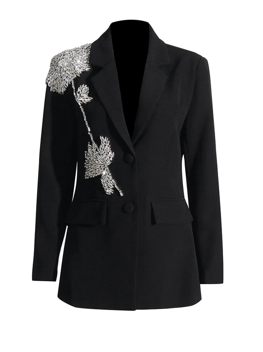 Diamonds Chic Style Blazer - Whiicka